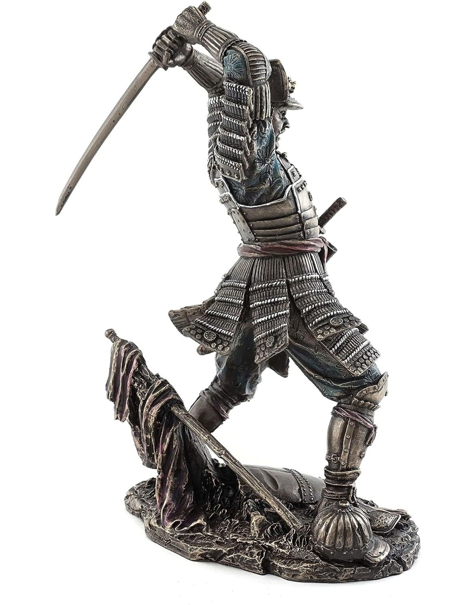 Veronese Design Giftware & Lifestyle - Japanese Samurai bronzed statue Veronese Design