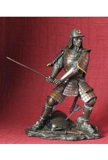 Veronese Design Giftware & Lifestyle - Japanese Samurai bronzed statue Veronese Design