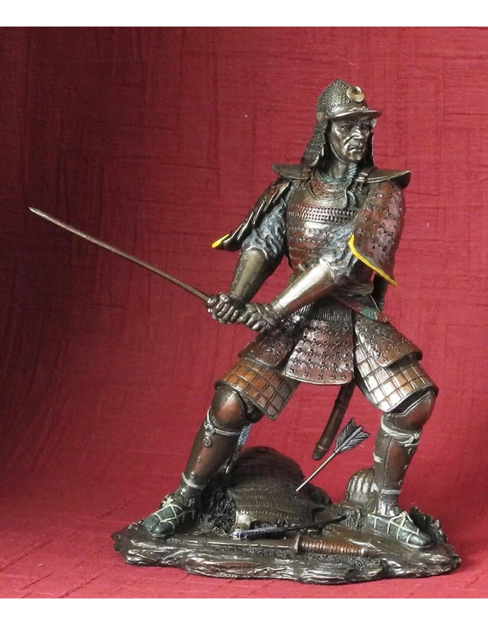 Veronese Design Giftware & Lifestyle - Japanese Samurai bronzed statue Veronese Design