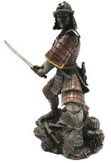 Veronese Design Giftware & Lifestyle - Japanese Samurai bronzed statue Veronese Design