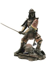 Veronese Design Giftware & Lifestyle - Japanese Samurai bronzed statue Veronese Design