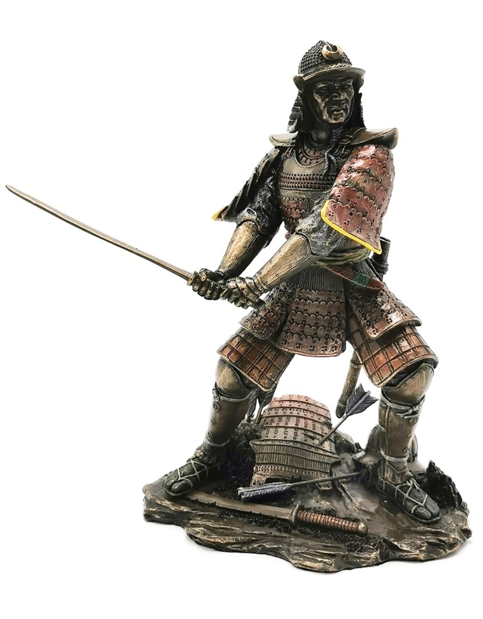 Veronese Design Giftware & Lifestyle - Japanese Samurai bronzed statue Veronese Design