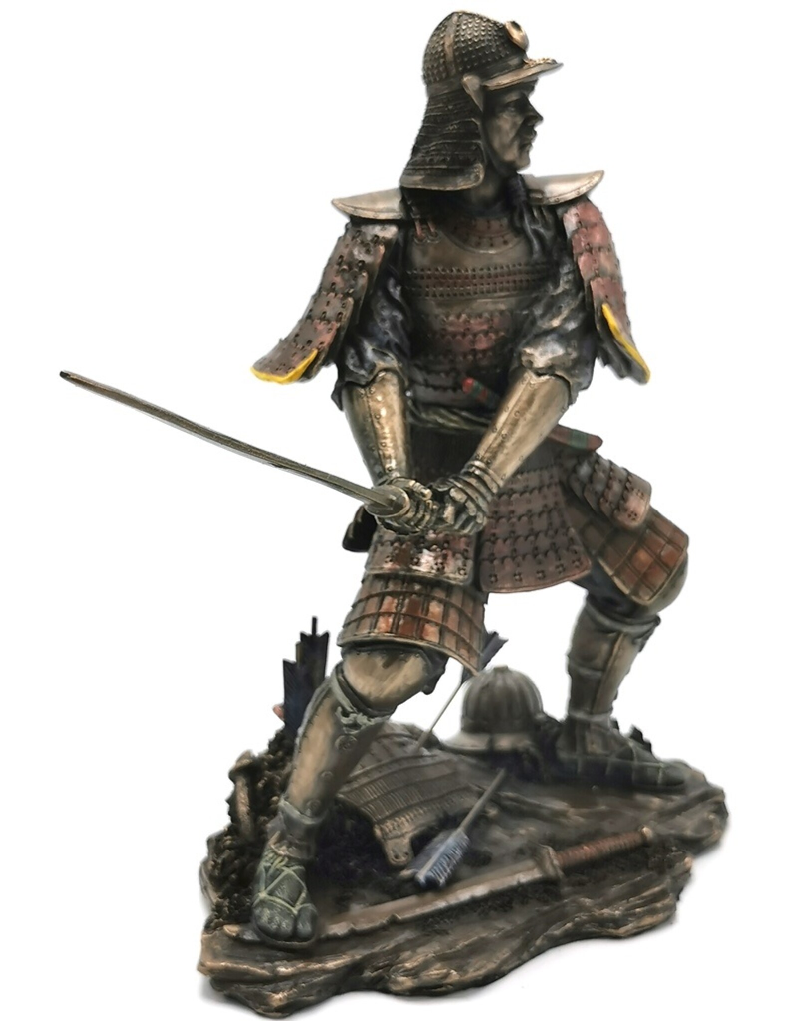 Veronese Design Giftware & Lifestyle - Japanese Samurai bronzed statue Veronese Design