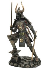 Veronese Design Giftware & Lifestyle - Japanese Samurai bronzed figurine Veronese Design