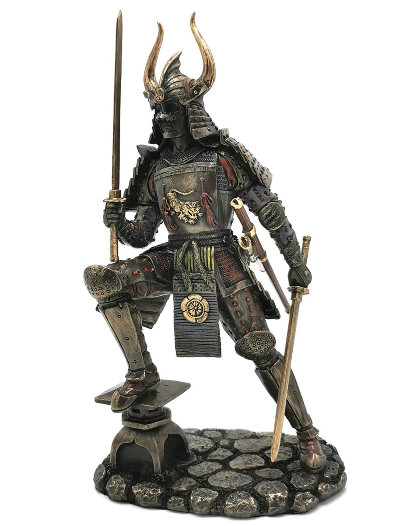 Veronese Design Giftware & Lifestyle - Japanese Samurai bronzed figurine Veronese Design