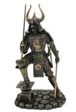 Veronese Design Giftware & Lifestyle - Japanese Samurai bronzed figurine Veronese Design