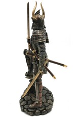 Veronese Design Giftware & Lifestyle - Japanese Samurai bronzed figurine Veronese Design