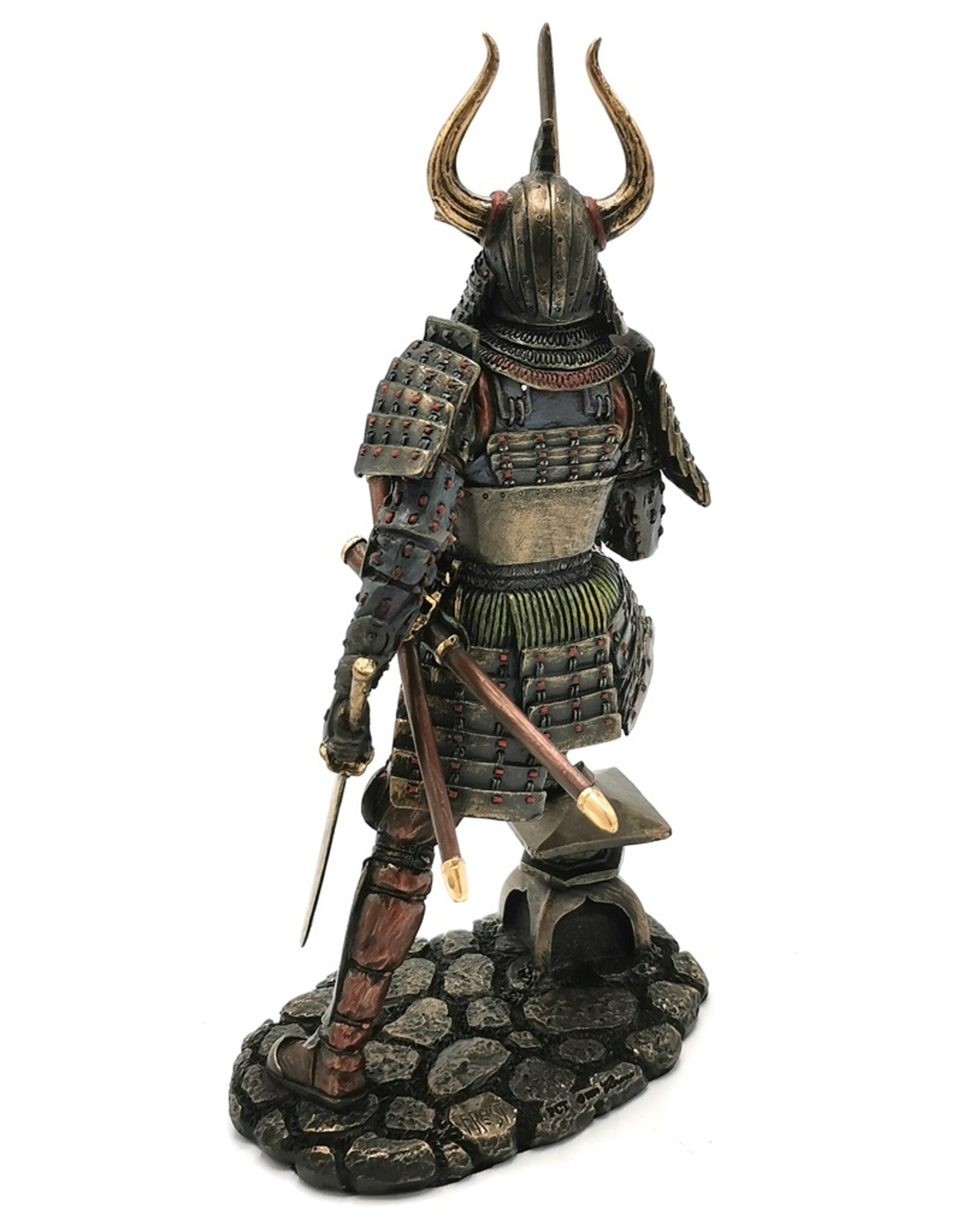 Veronese Design Giftware & Lifestyle - Japanese Samurai bronzed figurine Veronese Design