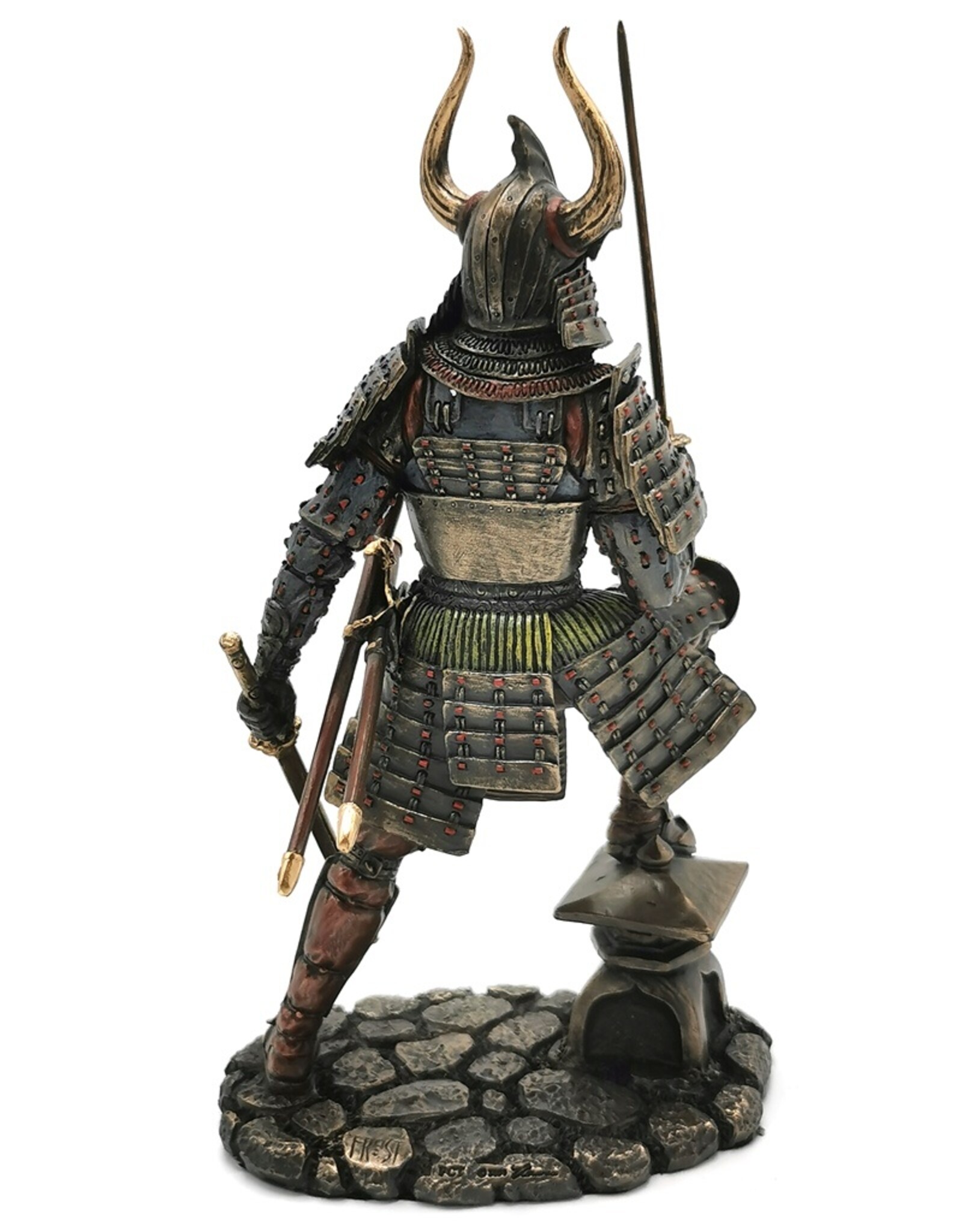 Veronese Design Giftware & Lifestyle - Japanese Samurai bronzed figurine Veronese Design