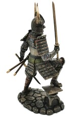 Veronese Design Giftware & Lifestyle - Japanese Samurai bronzed figurine Veronese Design