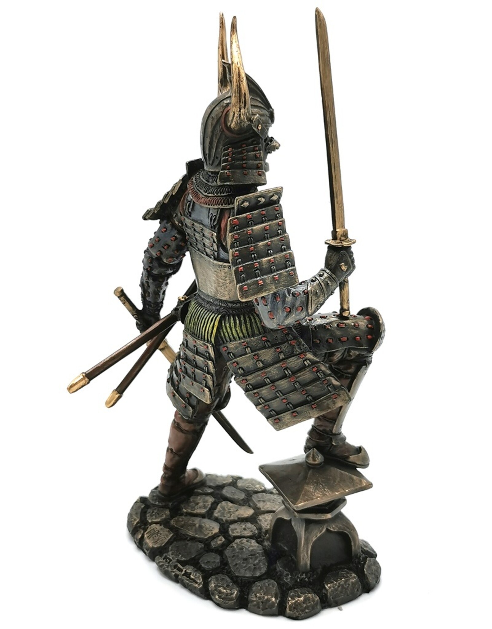 Veronese Design Giftware & Lifestyle - Japanese Samurai bronzed figurine Veronese Design