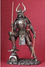 Veronese Design Giftware & Lifestyle - Japanse Samoerai gebronsd beeld Veronese Design