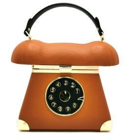 Magic Bags Retro Telephone bag brown (cognac)