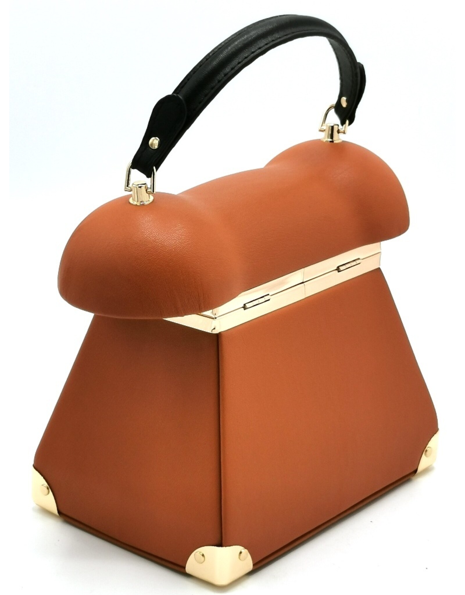 Magic Bags Fantasy bags - Retro Telephone bag brown (cognac)