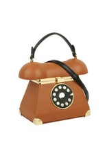 Magic Bags Fantasy bags - Retro Telephone bag brown (cognac)