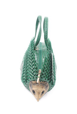 Trukado Fantasy bags - Hedgehog handbag green