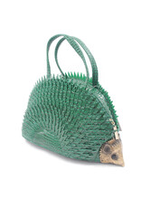 Trukado Fantasy bags - Hedgehog handbag green