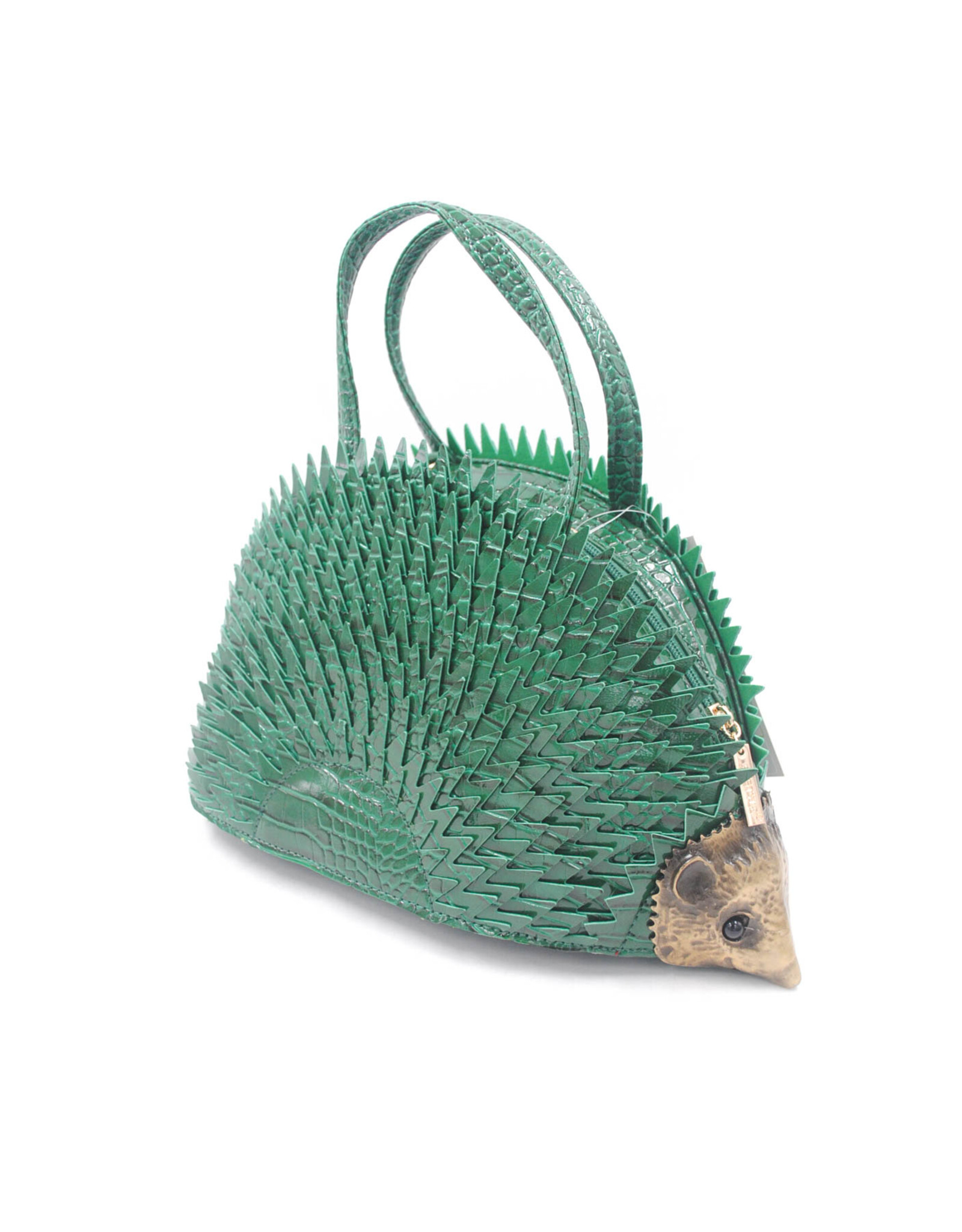 Trukado Fantasy bags - Hedgehog handbag green