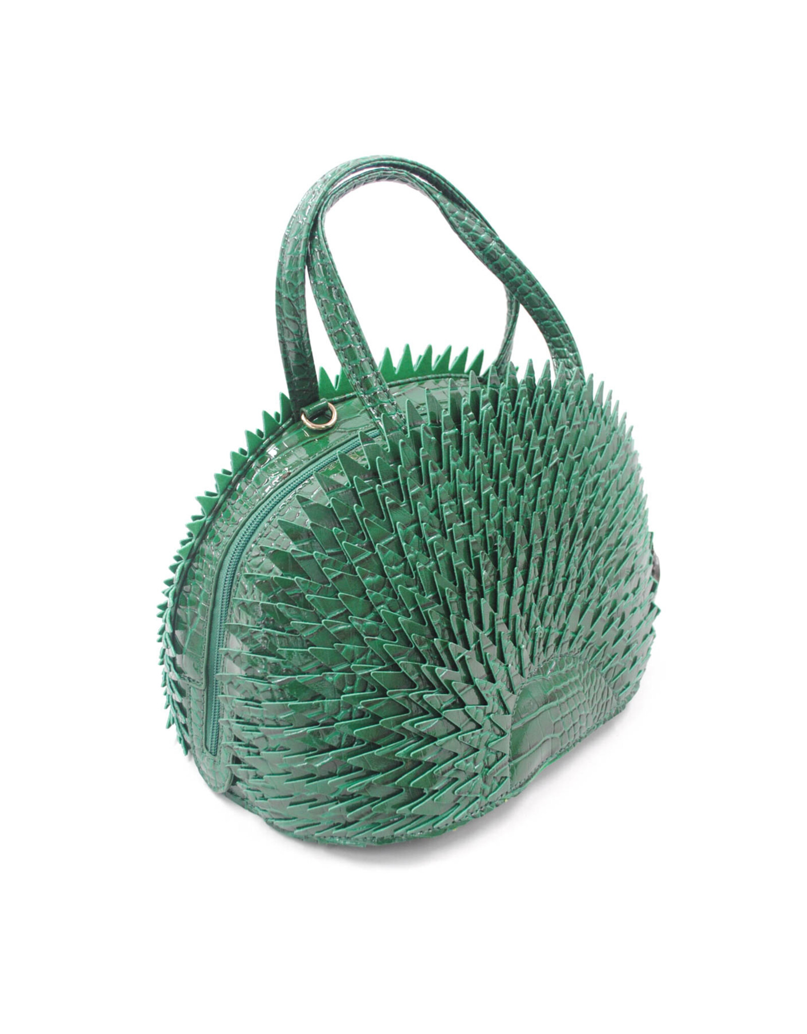 Trukado Fantasy bags - Hedgehog handbag green