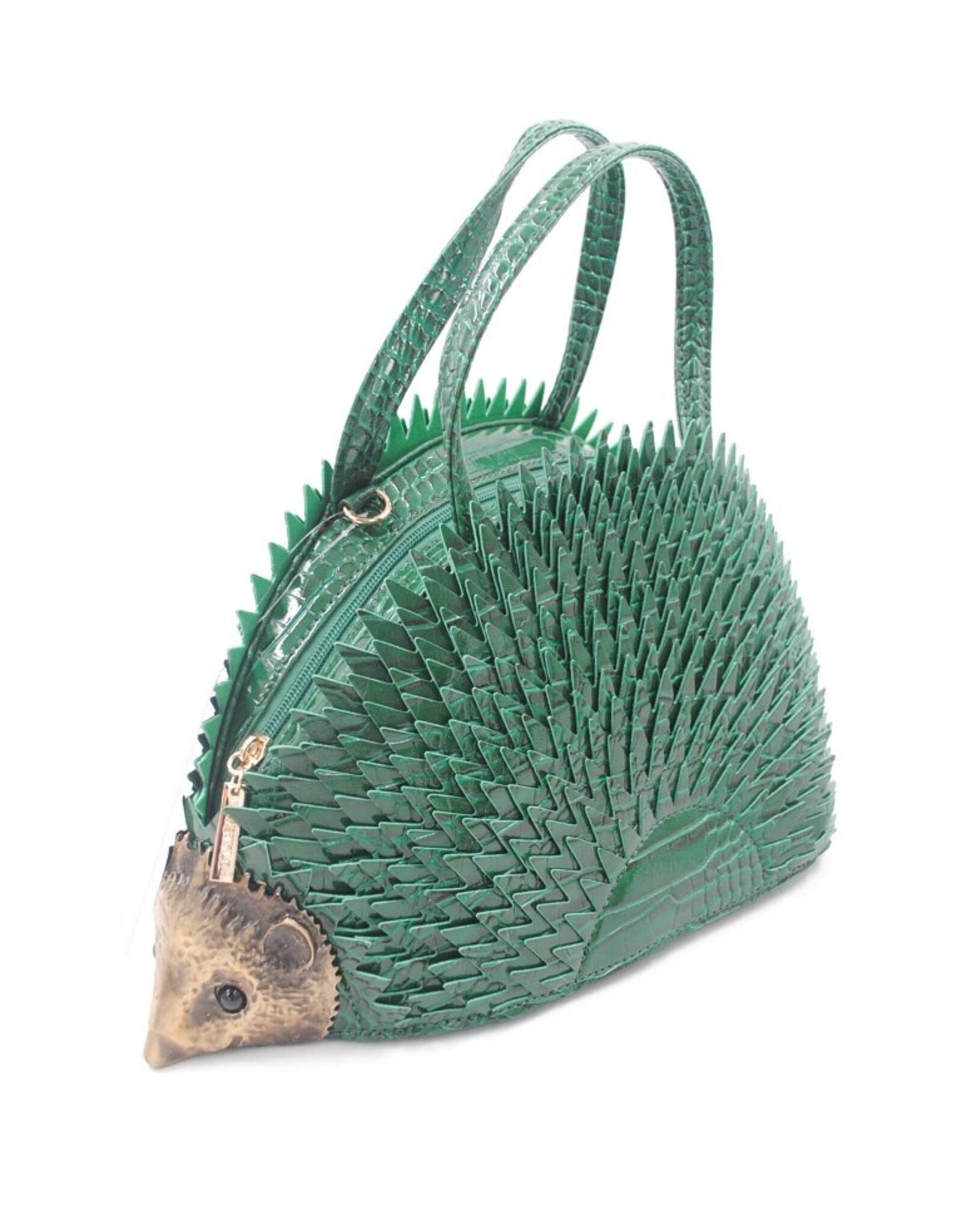 Trukado Fantasy bags - Hedgehog handbag green