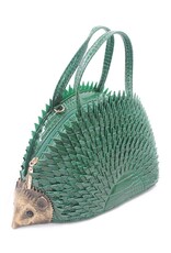 Trukado Fantasy bags - Hedgehog handbag green