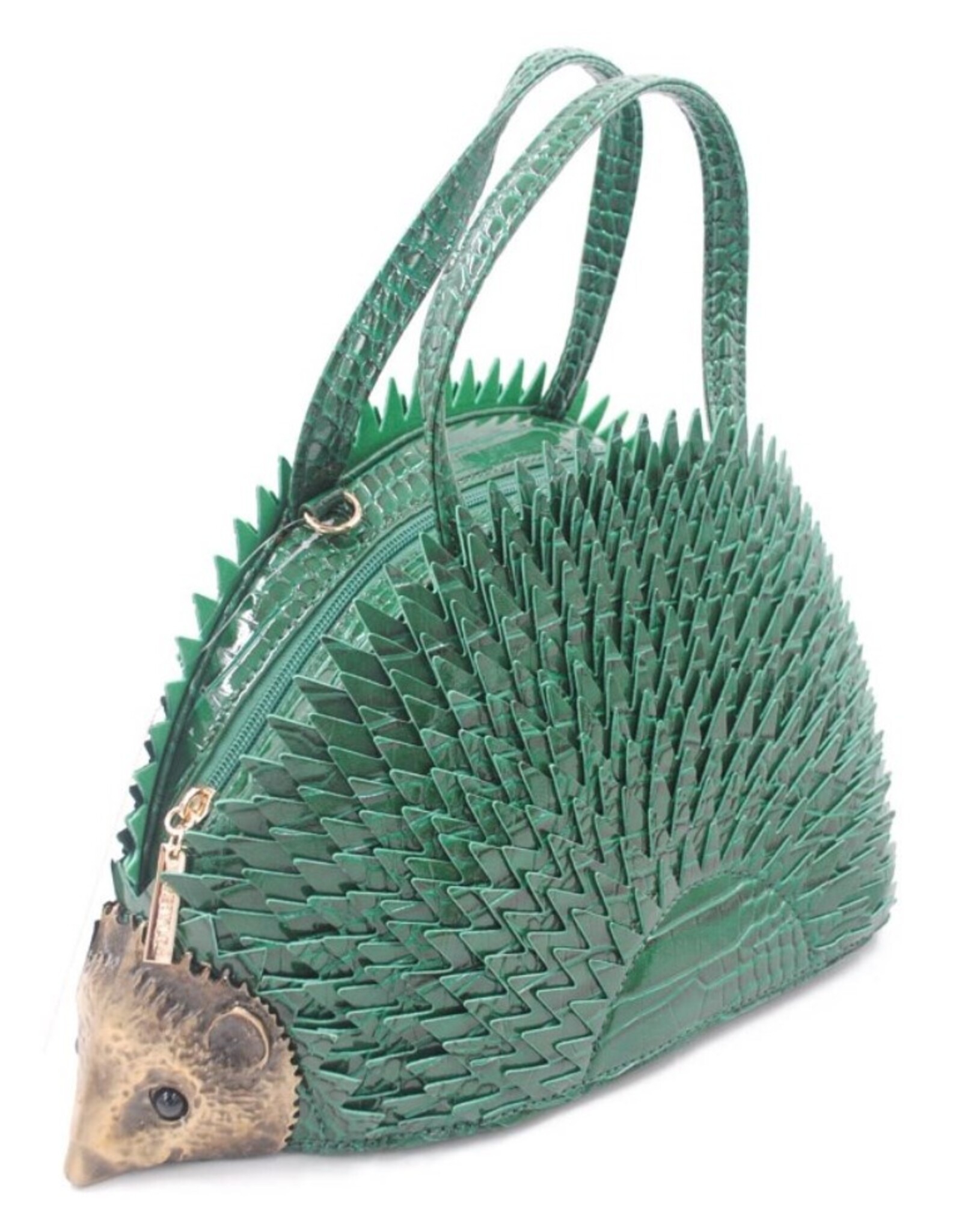 Trukado Fantasy bags - Hedgehog handbag green