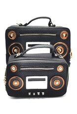 Systyle Fantasy bags and wallets - Boombox Radio Handbag black (medium)