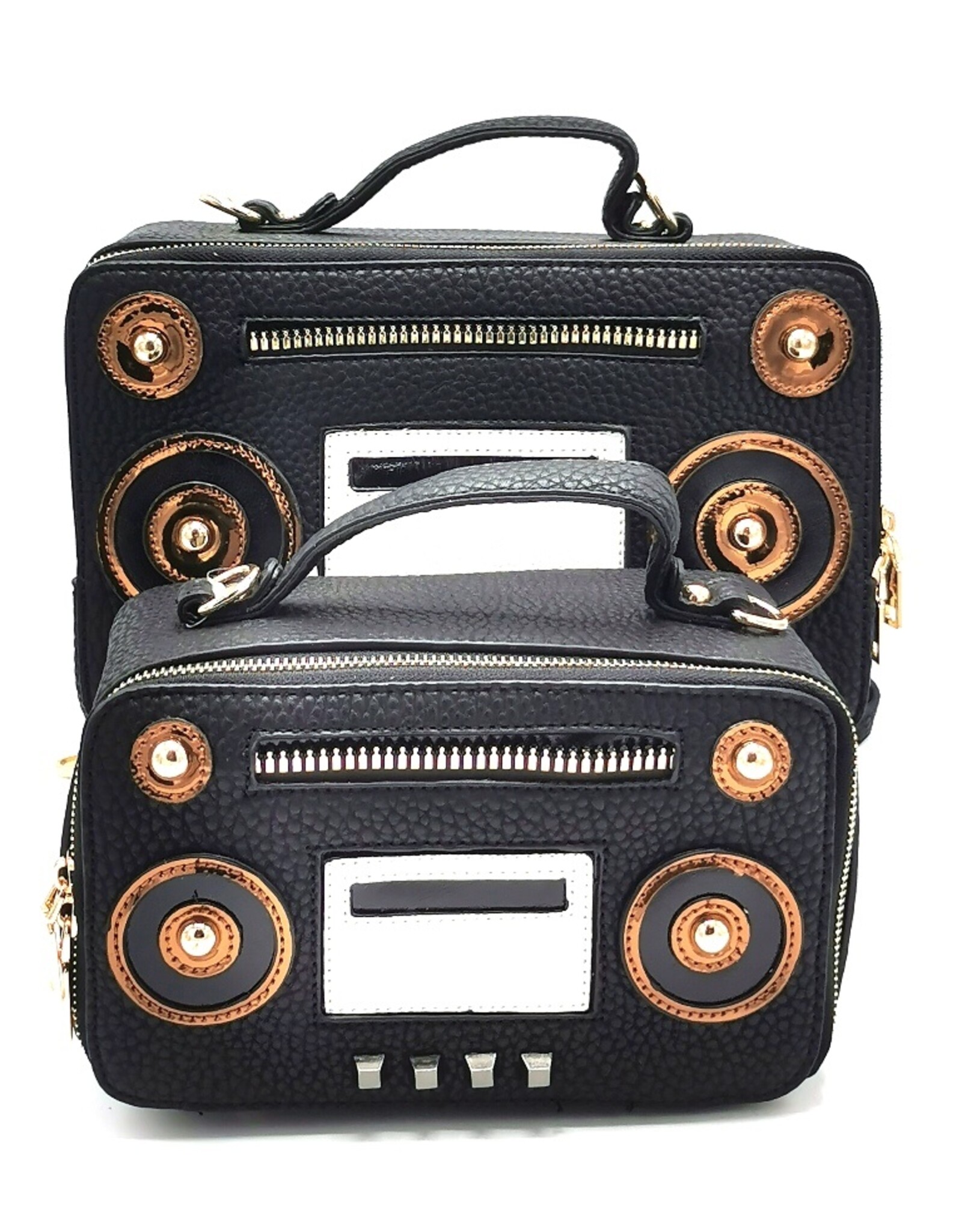 Systyle Fantasy bags and wallets - Boombox Radio Handbag black (medium)