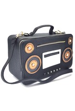 Systyle Fantasy tassen en portemonnees - Boombox Radio Handtas zwart (medium)