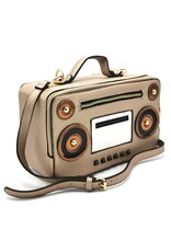 Magic Bags Fantasy bags and wallets - Boombox Radio Handbag gold (medium)