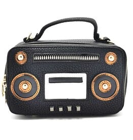 Systyle Boombox Radio Handbag black (small)