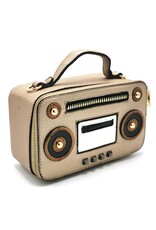 Systyle Fantasy bags - Boombox Radio Handbag gold (small)