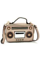 Systyle Fantasy bags - Boombox Radio Handbag gold (small)