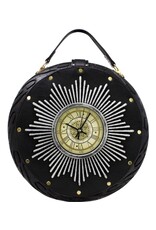 Magic Bags Fantasy bags and wallets - Clock bag with Working Clock Raceband Black (large)