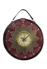 Magic Bags Fantasy bags - Clock bag with Working Clock Raceband Bordeaux (large)