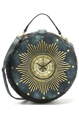 Magic Bags Fantasy bags - Clock bag with Working Clock Raceband Blue (large)