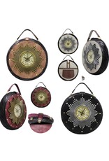 Magic Bags Fantasy tassen - Klok tas met Werkende Klok Raceband Grijs (large)