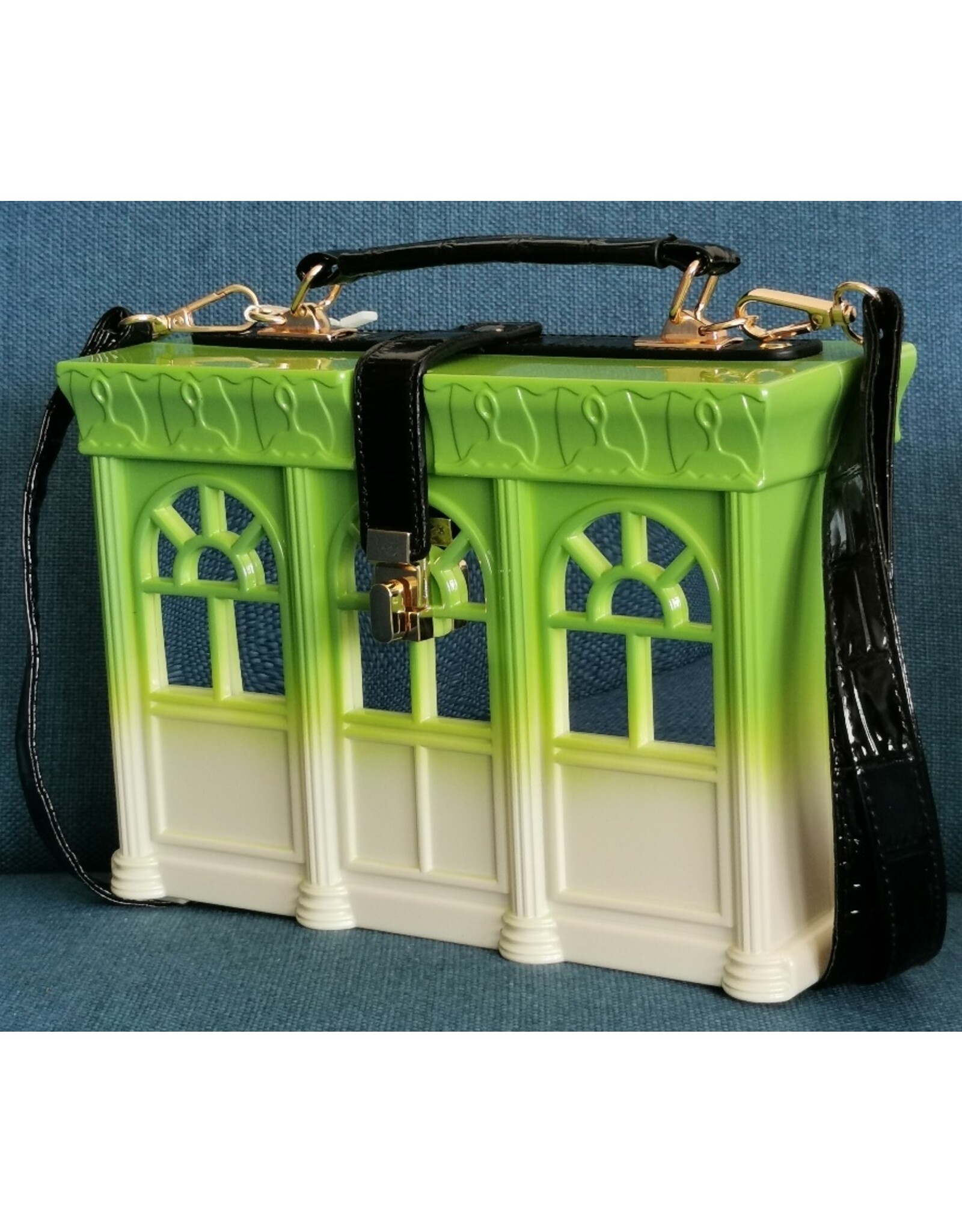 Systyle Fantasy bags and wallets - Handbag House Apple green-cream