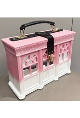 Systyle Fantasy tassen en portemonnees - Handtas Huis Roze-crème