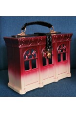 Systyle Fantasy tassen - Handtas Huis Bordeaux-crème