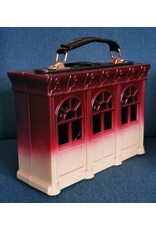 Systyle Fantasy tassen - Handtas Huis Bordeaux-crème