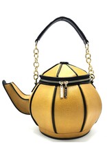 Systyle Fantasy bags and wallets - Teapot handbag Mustard Yellow