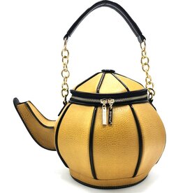 Systyle Teapot handbag Mustard Yellow