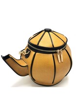 Systyle Fantasy bags and wallets - Teapot handbag Mustard Yellow