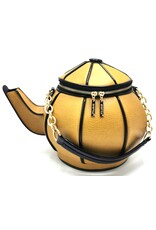 Systyle Fantasy bags and wallets - Teapot handbag Mustard Yellow