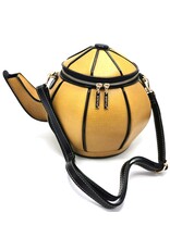 Systyle Fantasy bags and wallets - Teapot handbag Mustard Yellow