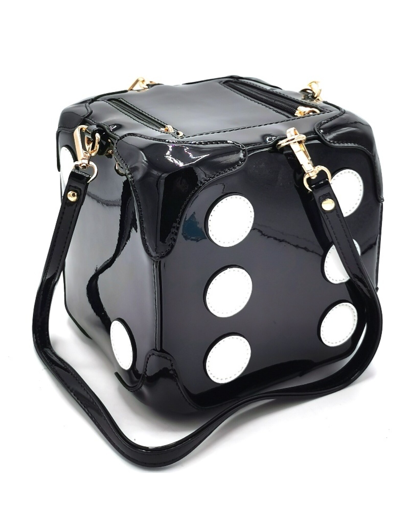 Systyle Fantasy tassen - Fantasy tas Dobbelstenen Zwart-Wit