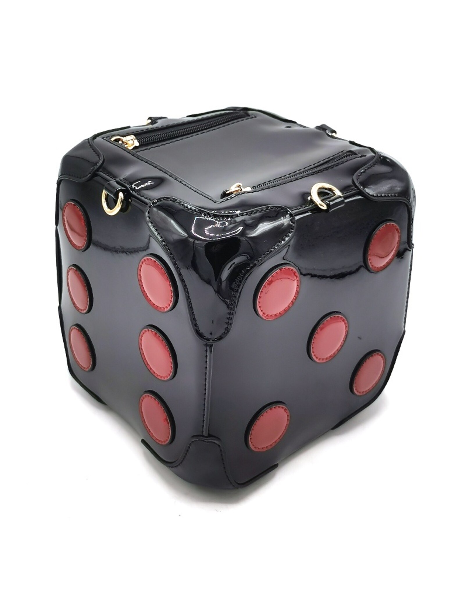 Systyle Fantasy tassen - Fantasy tas Dobbelstenen Zwart/Rood