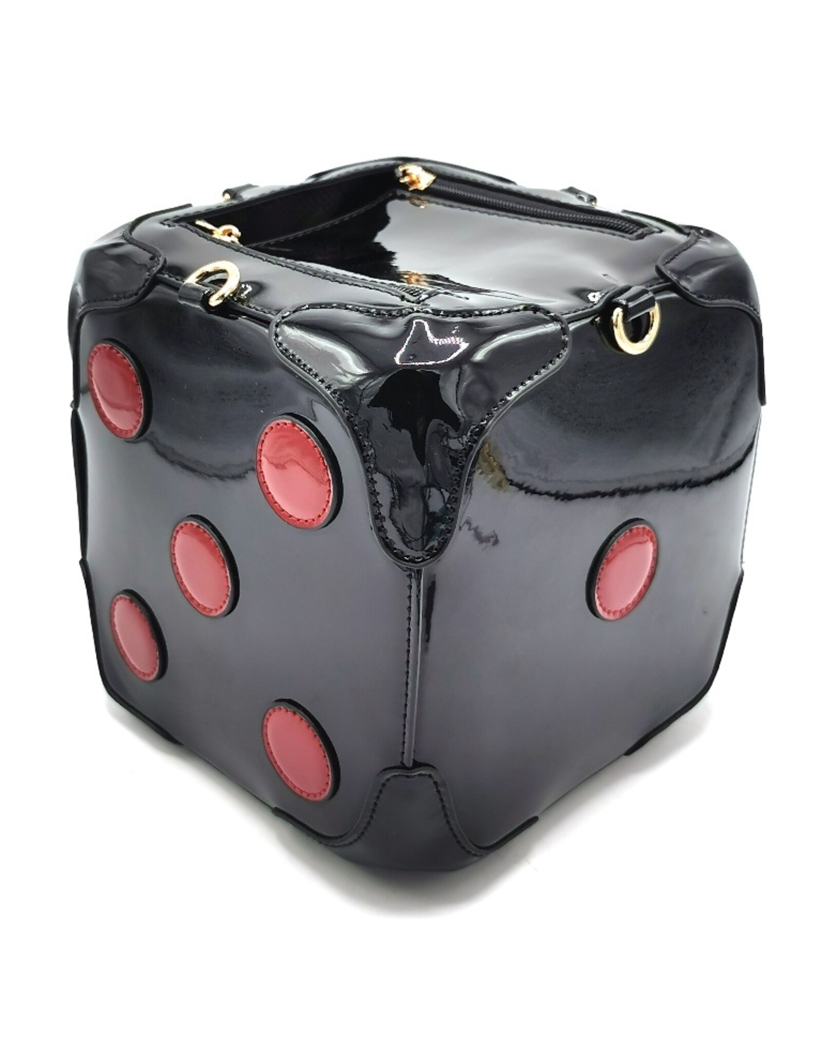 Systyle Fantasy tassen - Fantasy tas Dobbelstenen Zwart/Rood