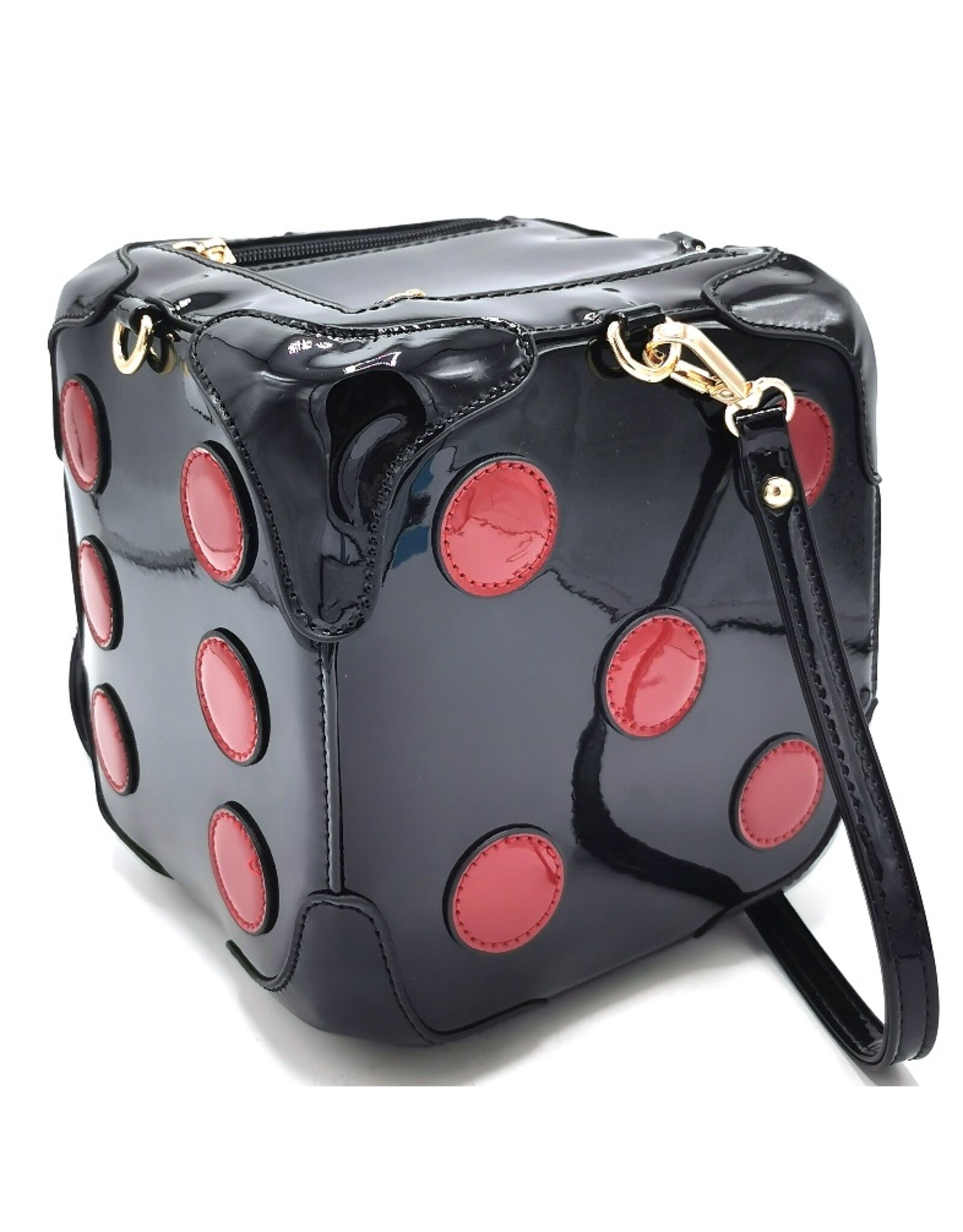 Systyle Fantasy tassen - Fantasy tas Dobbelstenen Zwart/Rood